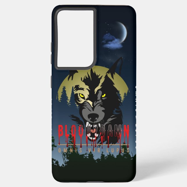 Omnis vir Lupus ( Everyone is Wolf ) | Samsung Galaxy S21+ Case (Back)