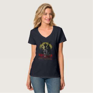 Omnis Vir Lupus Women V-Neck T-Shirt