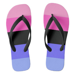 Omnisexual Pride Flag Jandals