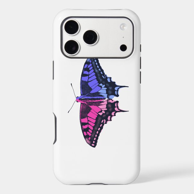 Omnisexual Pride Flag Swallowtail Butterfly (Back)