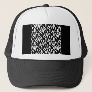 OMNOMNOMNOM 2 Black Trucker Hat