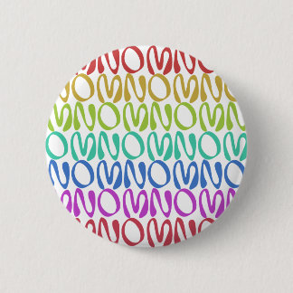 OMNOMNOMNOM 3 Rainbow 1 6 Cm Round Badge