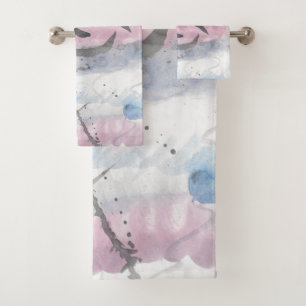 Omo (thought) Kanji Bath Towel Set