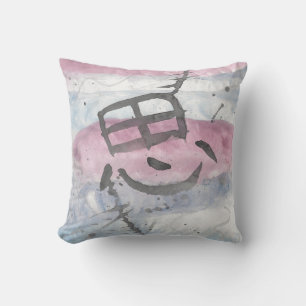 Omo (Thought) Kanji Cushion
