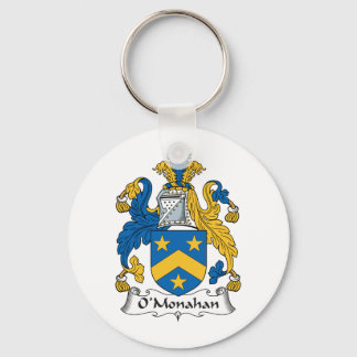 O'Monahan Family Crest Key Ring