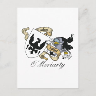 O'Moriarty Family Crest Postcard