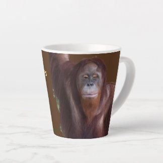 Omry Orangutan - movie star Latte Mug