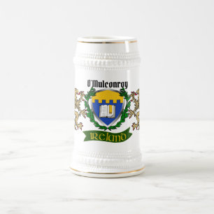 O'Mulconroy/Conroy Irish Shield Beer Stein