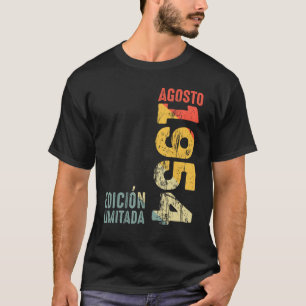 On 1954  August 1954 Retro 1954 Vintage 1954 T-Shirt