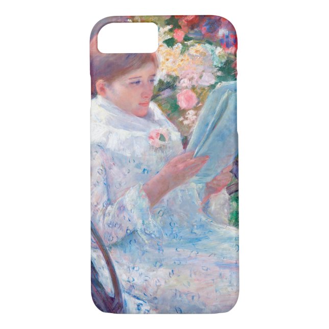 On a Balcony, Mary Cassatt Case-Mate iPhone Case (Back)