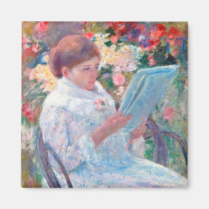 On a Balcony, Mary Cassatt Magnet