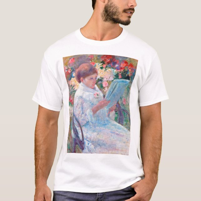 On a Balcony, Mary Cassatt T-Shirt (Front)