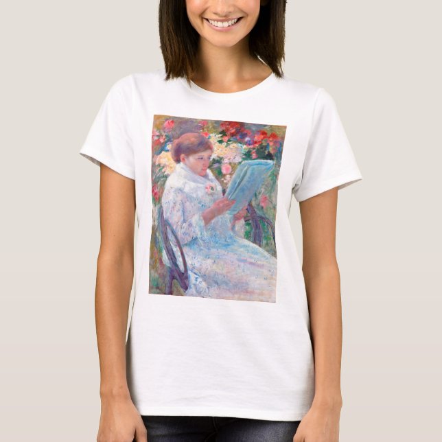 On a Balcony, Mary Cassatt T-Shirt (Front)