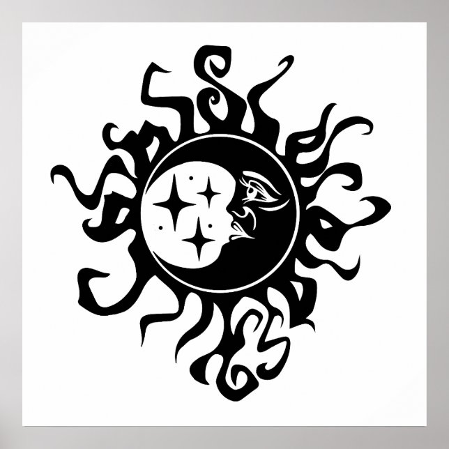 On a Dark Moon Night Poster (Front)