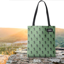 On a Hike - Rambler motif with own name / initials