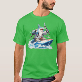 on a Jet Ski T-Shirt