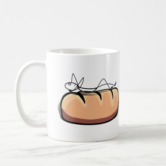 On a Roll Coffee Mug (Left)