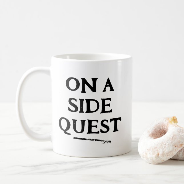 On A Side Quest Mug (With Donut)