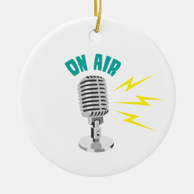 On Air Ceramic Tree Decoration (Front)