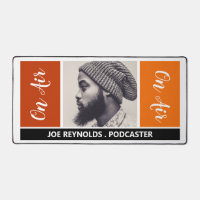 On Air - Podcaster Photo - Retro Podcast