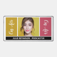 On Air - Podcaster Photo - Retro Podcast