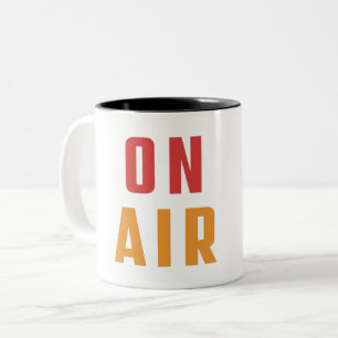 ON AIR Two-Tone COFFEE MUG