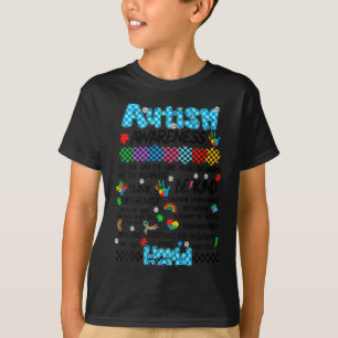 (on Back) Autism Awareness World Tour Love Needs N T-Shirt