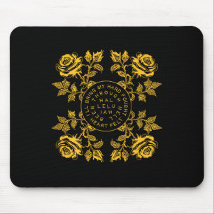 (on Back) Brandon Merch Hard Fought Hallelujah Lak Mouse Pad