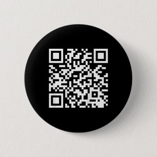 (on Back) Funny Qr Do I Look Like I Give A Fck Cod 6 Cm Round Badge