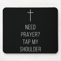 On Back Need Prayer Tap My Shoulder Christian Cros