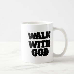 On Back Walk With Jesus God Christian Men Women Sa Coffee Mug