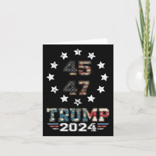 (on Back) Western Trump Cowboy You Missed Again Card