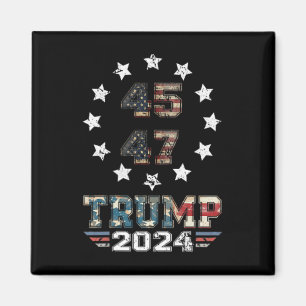 (on Back) Western Trump Cowboy You Missed Again Magnet