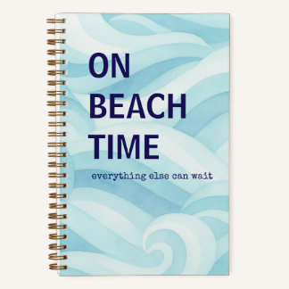 On Beach Time Journal | Ocean Gift