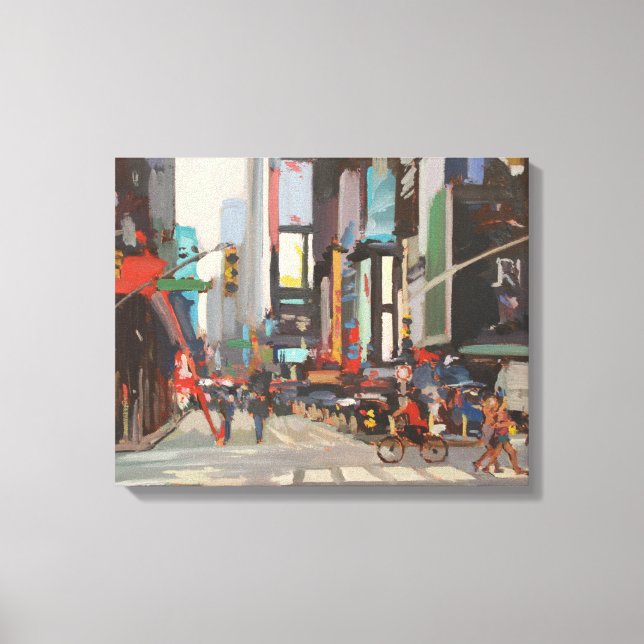 On Broadway 2012 Canvas Print (Front)