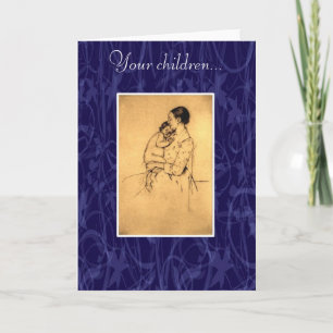 On Children by Kahlil Gibran Card