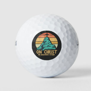 On Christ the Solid Rock I Stand Golf Balls