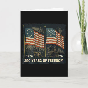 On Ck Betsy Ross Flag 250 Years Of Freedom 1776-20 Card