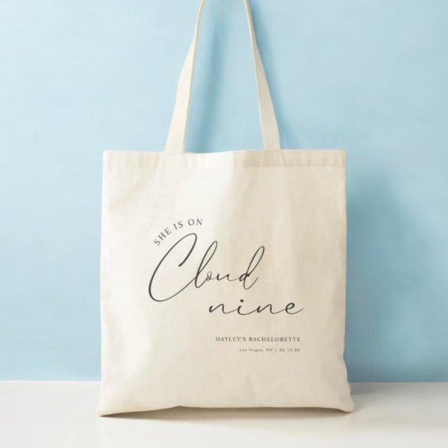 On Cloud 9 Bachelorette Weekend Favour Bags (Creator Uploaded)