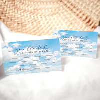 On Cloud Nine Bridal Shower Date Night Ideas