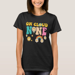 On Cloud Nine Flower Happy 9th Birthday 9 Years Ol T-Shirt