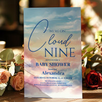 On Cloud Nine Modern Baby Shower