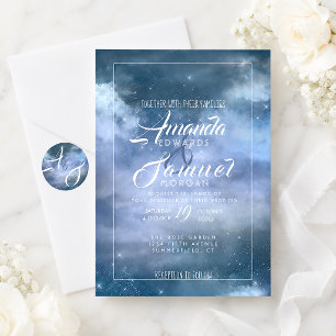 On Cloud Nine Wedding Invitation