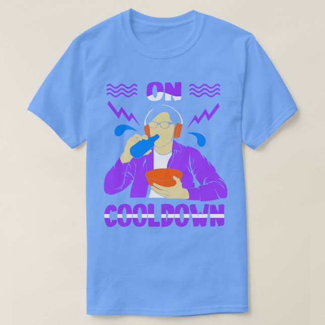 On Cooldown T-Shirt (Design Front)