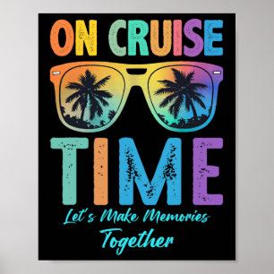 On Cruise Time Family Bahamas Alaska Cruise Vacati Poster
