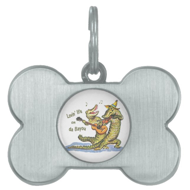 On da Bayou Pet Tag (Front)