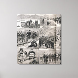 On Eviction Duty in Ireland Canvas Print