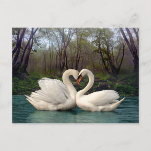 "On Faery Pond" Postcard