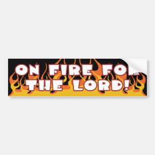 On Fire Bumper Sticker