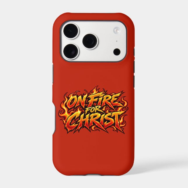 On fire for Christ (Back)